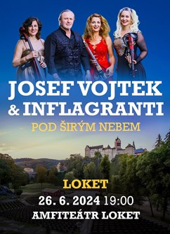Josef Vojtek a INFLAGRANTI | Amfiteátr Loket- Loket -Amfiteátr Loket, Zámecká 10/67, Loket