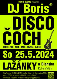 DJ Boris DISCO ČOCH - Lažánky Blansko