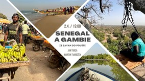 Senegal a Gambie - ze savan do pouště