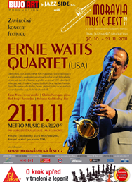 MORAVIA MUSIC FEST 2011: ERNIE WATTS QUARTET (USA)