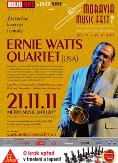 MORAVIA MUSIC FEST 2011: ERNIE WATTS QUARTET (USA)
