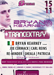 Trancextasy with Bryan Kearney ★  7.nebe Brno