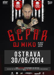 SEPAR - PIRÁT TOUR @ MARLEY CLUB, Ostrava