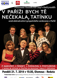 V PAŘÍŽI BYCH TĚ NEČEKALA, TATÍNKU