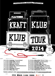Kraftklub "Klubtour 2014"