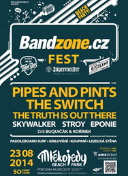 Bandzone Fest - omezená kapacita 800 návštěvníků!