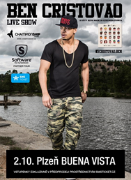 Ben Cristovao tour 2014 - Plzeň