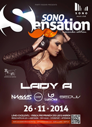 SONO SENSATION – movember edition | VIP vstupenka (220,-)