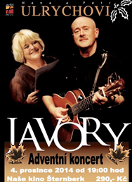 ADVENTNÍ KONCERT Hana a Petr Ulrychovi a JAVORY