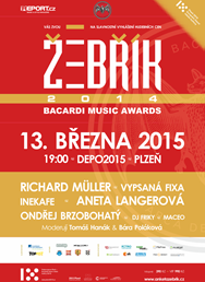 Žebřík 2014 Bacardi Music Awards