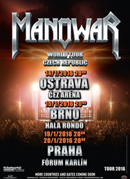 Manowar - World Tour 2016