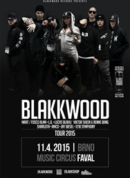 BLAKKWOOD TOUR 2015 @Favál, Brno 