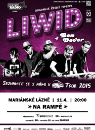 LIWID: SEZNAMTE SE S NÁMI V BUSE TOUR 2015 - M. LÁZNĚ