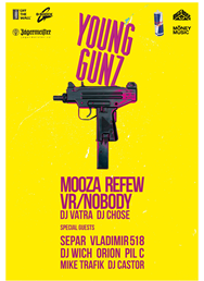 VLADIMIR 518 - MIKE TRAFIK - REFEW - MOOZA - VR/NOBODY - DJs Vatra, Castor & Nobodylisten + One Special VIP Star guest!