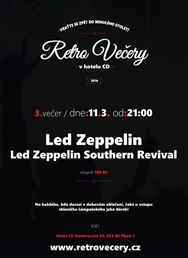 Led Zeppelin Southern Revival - Retrovečery v hotelu CD