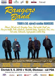 Rangers  Band – Tour  k 50. výročí  