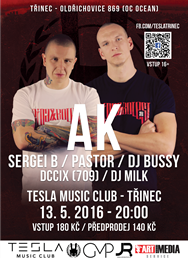 AK - Sergei Barracuda / Pastor / DJ Bussy