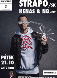 Strapo (SK) + Kenas & N8 (Plzeň)