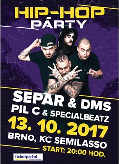 Hip-Hop Párty - Separ & DMS+ Pil C & Specialbeatz