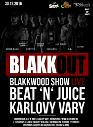 Blakkwood Live: Blakkout Show v Beatu!