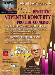 Advent Lacrimosa 2016 Michal Horáček & Lenka Nová