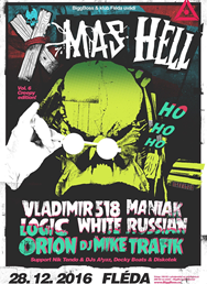 X MAS HELL Vladimir 518 Logic Orion White Russian Maniak 