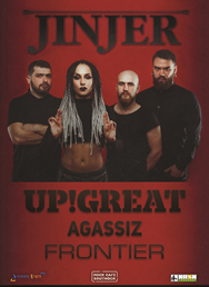 Jinjer /UA/ | Up!Great | Agassiz | Frontier