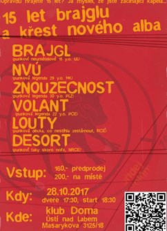 15 let Brajglu plus křest CD
