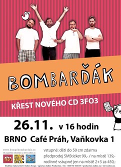 Bombarďák - křest CD 3FO3