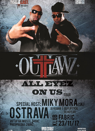 Outlawz & Miky Mora v Ostravě!