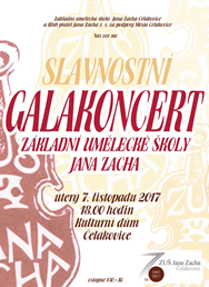 Galakoncert Základní umělecké školy Jana Zacha