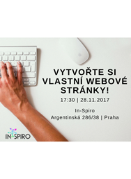 Vytvořte si vlastní webové stránky!