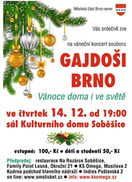 Gajdoši Brno - Vánoční koncert