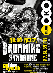 Miloš Meier - Drumming Syndrome, koncert série Golden_eye.hb