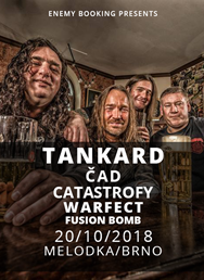 Tankard (Thrash metal, DE) + support 