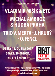 Vladimír Mišík, Michal Ambrož & Hudba Praha, Trio V. Merta-J