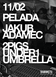 Pelada & 2pigsunder1umbrella & Jakub Adamec