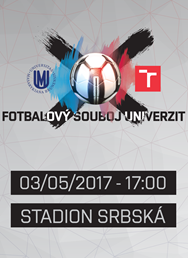 Fotbalový souboj univerzit 2017