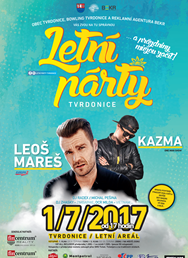 Letní párty Tvrdonice: Leoš Mareš a Kazma