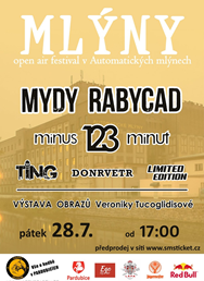 Mlýny - Mydy Rabycad, minus123minut a další