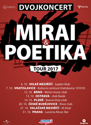 Mirai + Poetika tour 2017