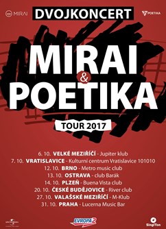 Mirai + Poetika tour 2017