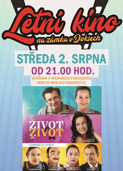 Letní kino na zámku v Doksech