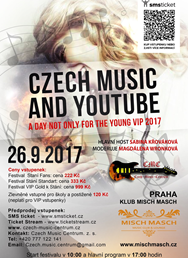 Czech Music and YouTube Day The Young VIP 2017