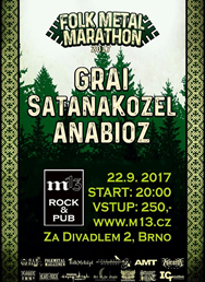 Grai, Satanakozel, Anabioz / RU folkmetal