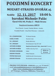 Podzimní koncert v Michnově paláci