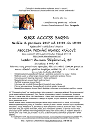 Praktický certifikovaný trénink Terapeut Access Bars®
