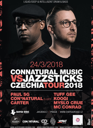 Paul SG (AT) & MC Conrad (UK) Czechia tour 2018