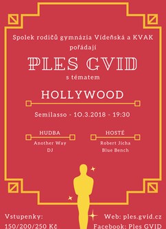 Ples GVID s tématem "Hollywood"