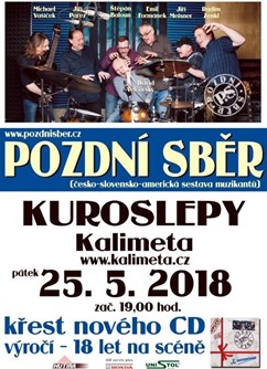 Pozdní sběr - Křest CD "K narozeninám"